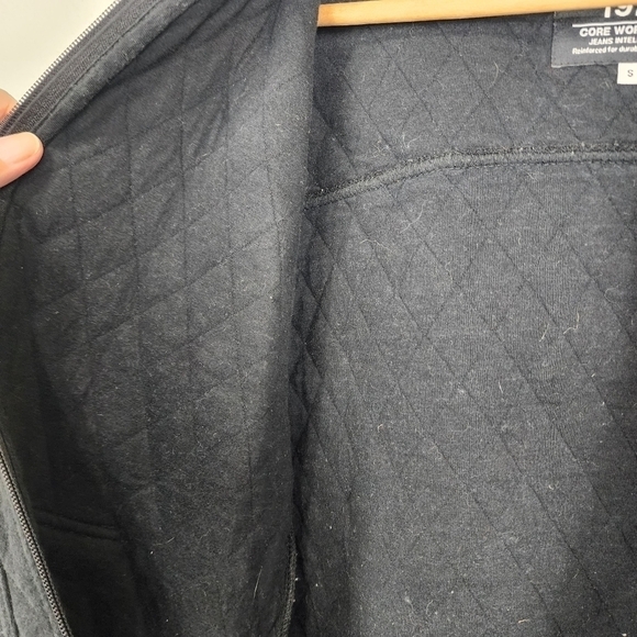 Jack & Jones Core Workwear Black Quilted Jacket Size S - Picture 5 of 14